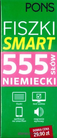 Fiszki Smart 555 słów. Niemiecki [KSIĄŻKA]