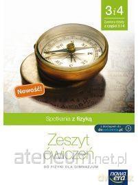 Fizyka GIM 3-4 Spotkania z fizyką ćwiczenie [KSIĄŻKA]