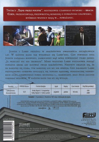 Poważny człowiek [DVD]