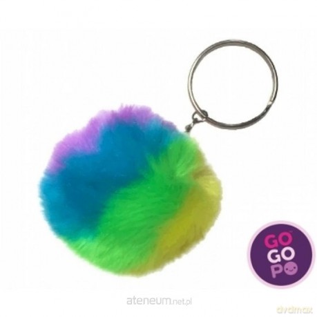 GoGoPo - Breloczek pompon neon
