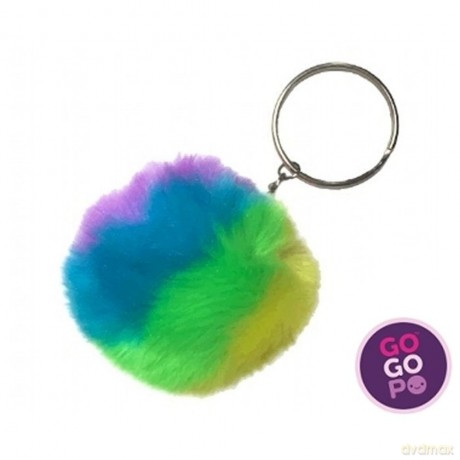 GoGoPo - Breloczek pompon neon