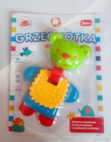 Grzechotka dziecięca Miś