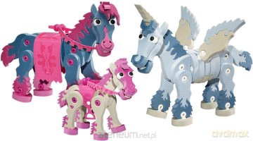 Horses and Unicorn