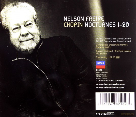 Nelson Freire: Chopin Nocturnes [2CD]