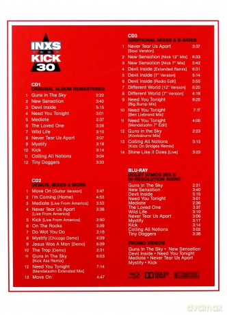 Inxs: Kick 30 (Deluxe) (Limited) [BOX] [Blu-Ray]+[3CD]