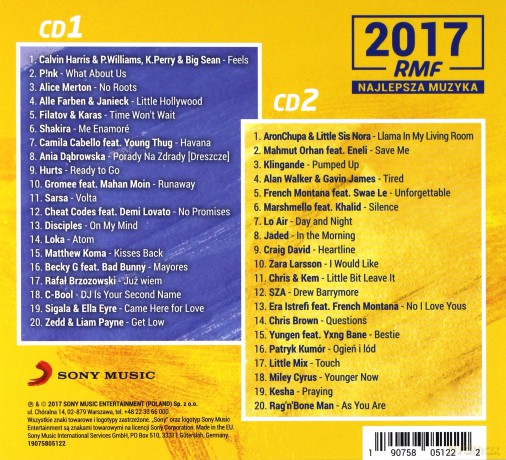 RMF FM Najlepsza Muzyka 2017 [2CD]
