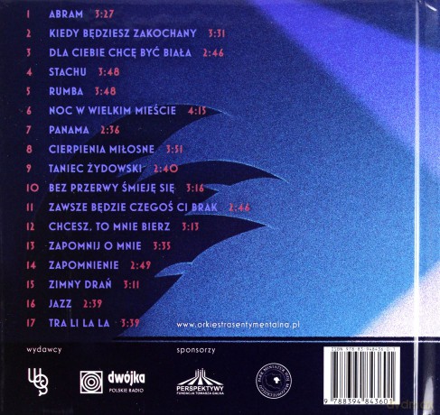 Warszawska Orkiestra Sentymentalna: Tańcz Mój Złoty (digibook) [CD]