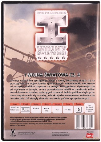 Historia I Wojny Światowej 78: I Wojny Światowej cz. 4 [DVD]