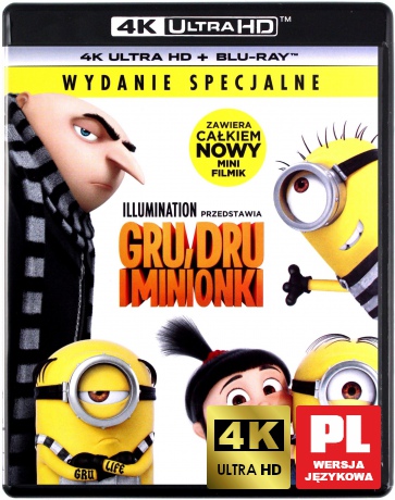 Gru, Dru i Minionki [Blu-Ray 4K]+[Blu-Ray]