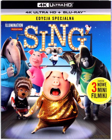 Sing [Blu-Ray 4K]+[Blu-Ray]