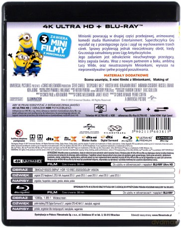 Minionki rozrabiają [Blu-Ray 4K]+[Blu-Ray]