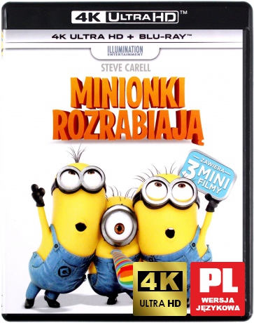 Minionki rozrabiają [Blu-Ray 4K]+[Blu-Ray]