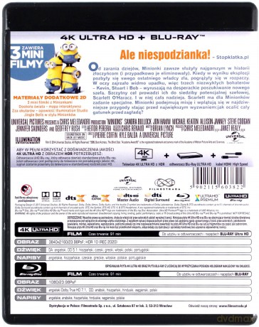 Minionki [Blu-Ray 4K]+[Blu-Ray]
