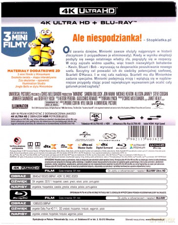 Minionki [Blu-Ray 4K]+[Blu-Ray]