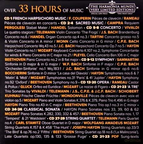 18th Century The Age Of Enlightenment: La Musique Des Lumieres [BOX] [30CD]
