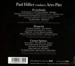 Paul Hillier: Conducts Arvo Part [3CD]