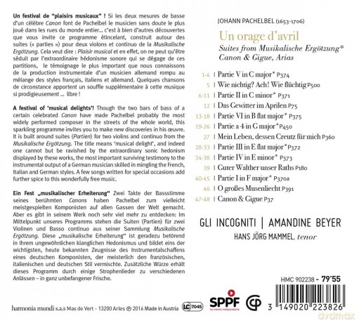 Pachebel: Un Orage D avril (digipack) [CD]