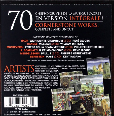 Sacred Music [BOX] [BOX] [30CD]