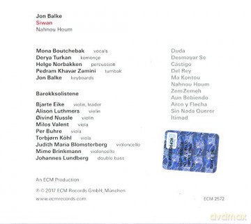 Jon Balke: Siwan [CD]