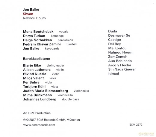 Jon Balke: Siwan [CD]