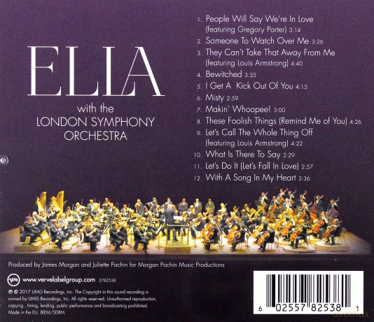 Ella Fitzgerald: Someone To Watch Over Me (with London Symphony Orchestra) [CD]