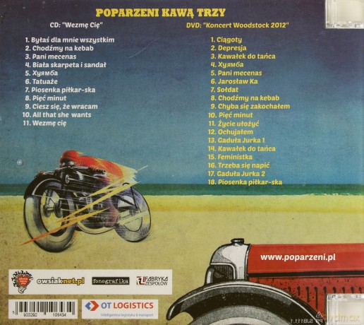 Poparzeni Kawą Trzy: Wezmę Cię [CD]+[DVD]