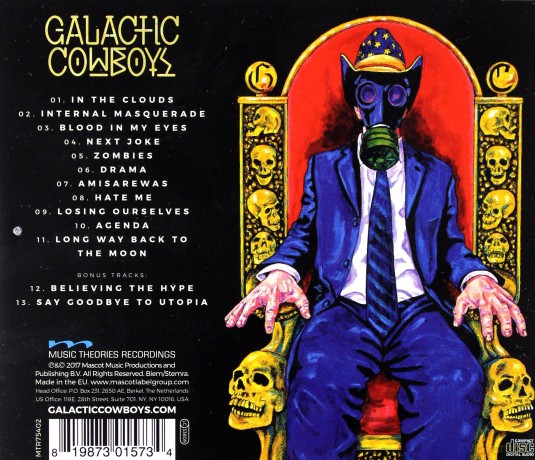 Galactic Cowboys: Long Way Back To The Moon [CD]