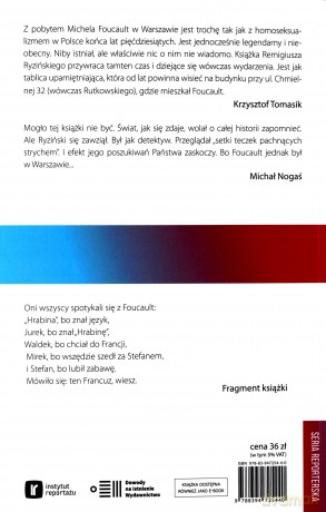 Foucault w Warszawie - Remigiusz Ryziński (z autografem) [KSIĄŻKA]