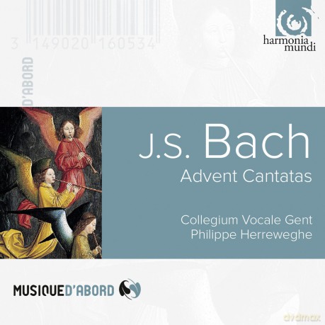 Bach: Advent Cantatas Herreweghe (digipack) [CD]