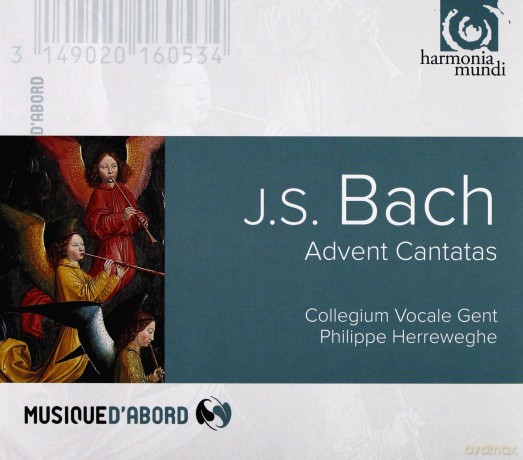 Bach: Advent Cantatas Herreweghe (digipack) [CD]