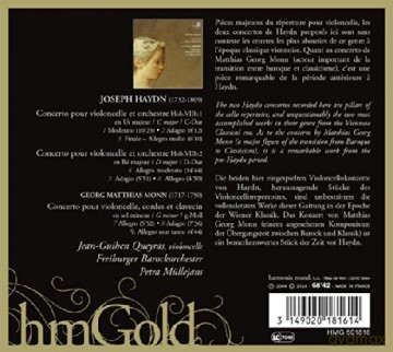 Haydn: Cello Concertos Queyras (digipack) [CD]