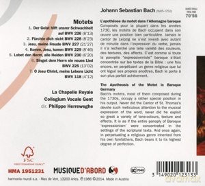 Bach: Grands Motets Herreweghe [CD]