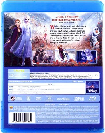 Kraina lodu 2 (Disney) [Blu-Ray]