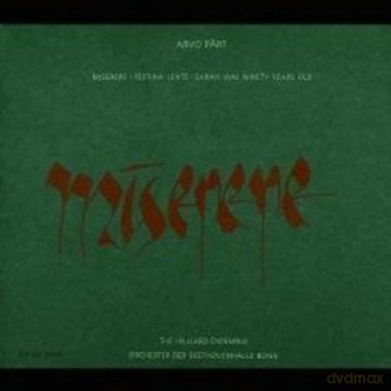 Arvo Part: Miserere Lp [Winyl]