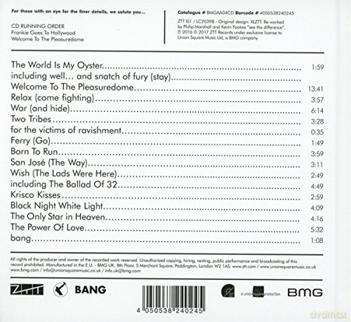 Frankie Goes To Hollywood: Welcome To The Pleasuredome [CD]