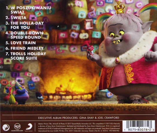 Trolls Holiday soundtrack (Trolle. Świąteczna misja) [CD]