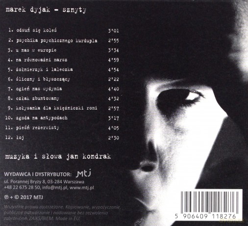 Marek Dyjak: Sznyty [CD]