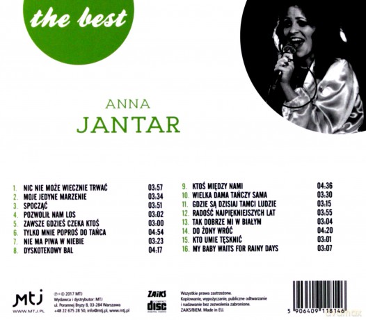 Anna Jantar: Best: Nic nie mioże wiecznie trwać [CD]