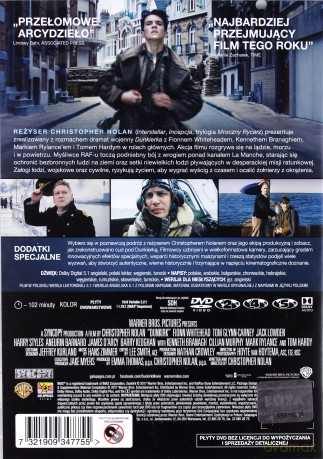 Dunkierka (Edycja Specjalna) [2DVD]