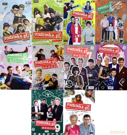 Rodzinka.pl sezony 1-10 Pakiet [35DVD]