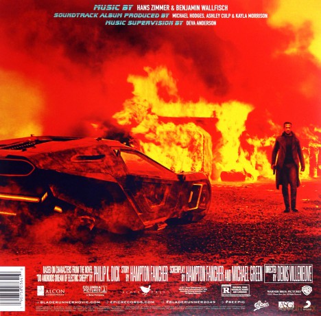 Blade Runner 2049 soundtrack (Hans Zimmer & Benjamin Wallfis) [2xWinyl]