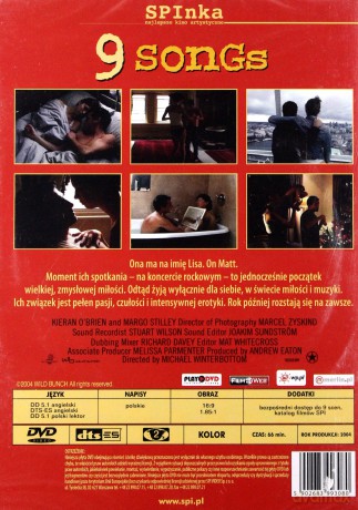 9 Songs [DVD]