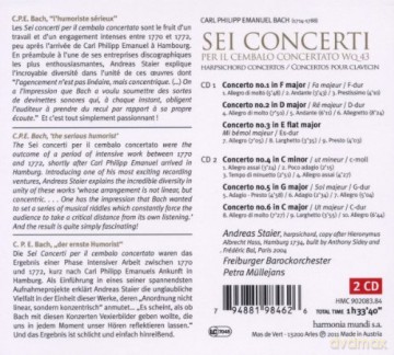 Bach: Sei Concerti Per Il Cembalo Concertato (digipack) [2CD]