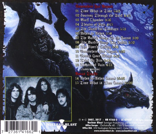 Blind Guardian: Somewhere Far Beyond (Remastered 2017) [CD]