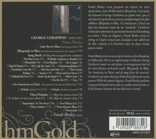 Gershwin: Rhapsody In Blue (digipack) [CD]