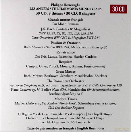 Philippe Herreweghe: Herreweghe The Harmonia Mundi Years [BOX] [30CD]