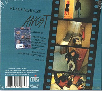 Klaus Schulze: Angst (digipack) [CD]