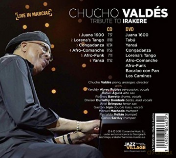 Chucho Valdes: Live In Marciac (digipack) [CD]+[DVD]