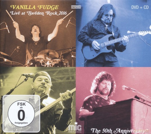 Vanilla Fudge: Live At Sweden Rock 2016 (digipack) [CD]+[DVD]
