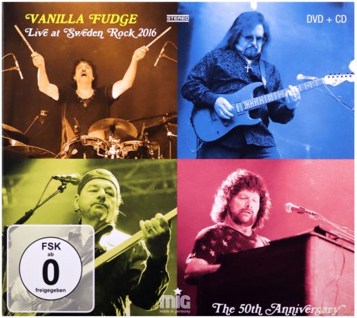 Vanilla Fudge: Live At Sweden Rock 2016 (digipack) [CD]+[DVD]